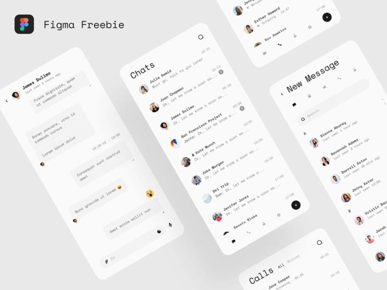 Free Telegram Mobile App Redesign