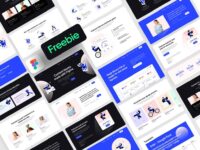 Free Website Wireframe Kit for Figma