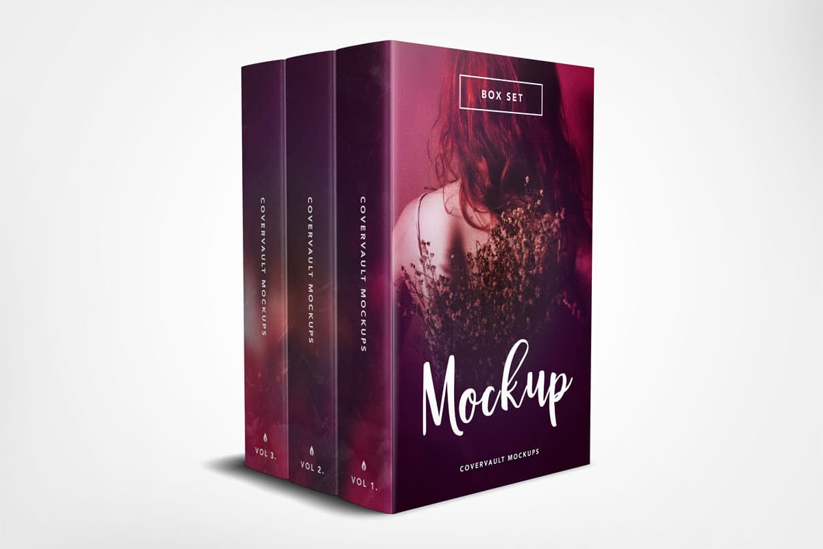 Download Free 3 Book Box Set Template | Free PSD Mockups ...