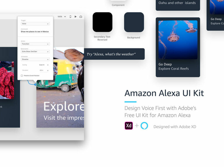 Free Amazon Alexa Voice UI Kit