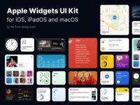 Free Apple Widgets UI Kit for Figma