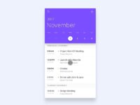 Free Calendar App Animation