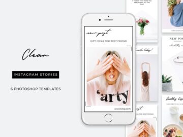 Free Clear Instagram Story Templates