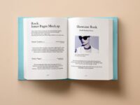 Free Hardback Book PSD Mockup