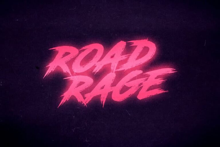 Free Road Rage Font
