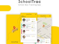 Free School Bus Tracking App Design