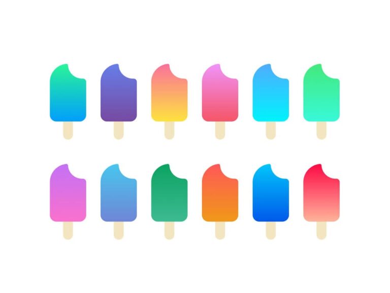 Free Sketch Gradients Collection