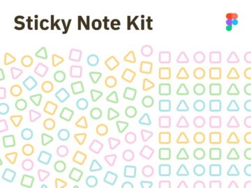 Free Sticky Note Kit for Figma