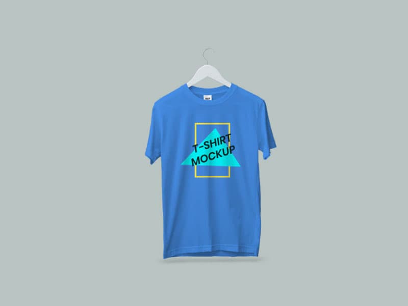 Hanging T-Shirt Free Mockup | Free Mockups | Freebiefy.com