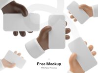 Free 3D iPhone Mockup
