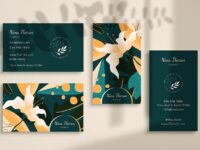 Free Florist Business Card Template