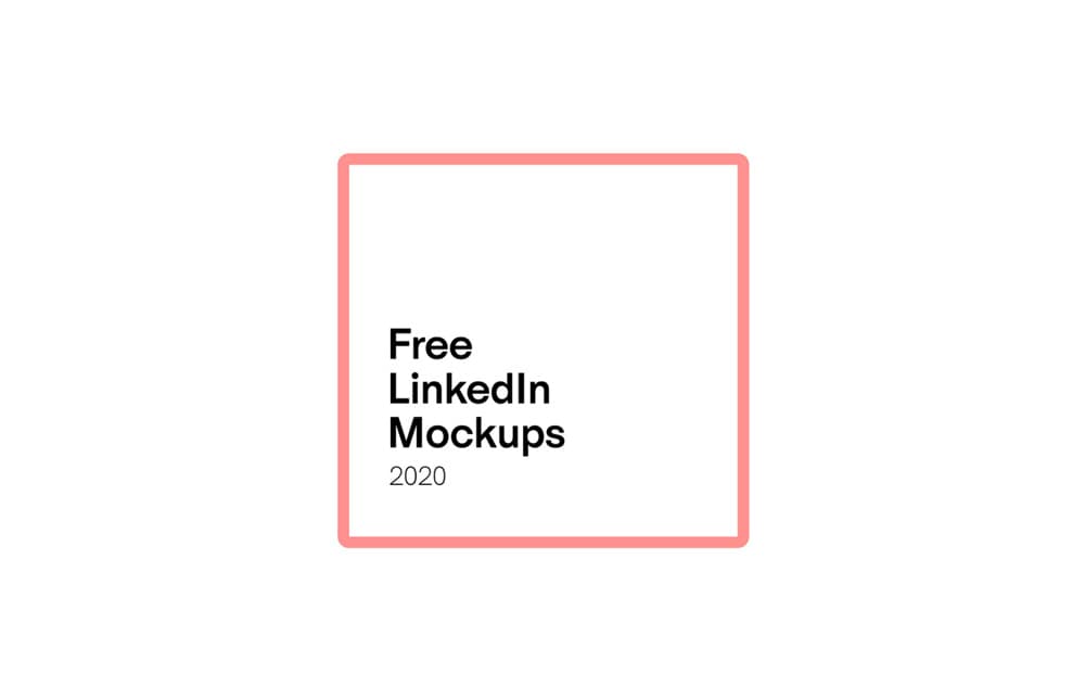 Download Free Linkedin Psd Mockup 2020 Linkedin Mockups Freebiefy Com