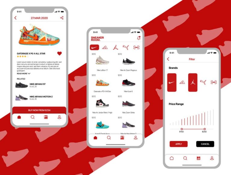 Free Sneaker Online Shop App