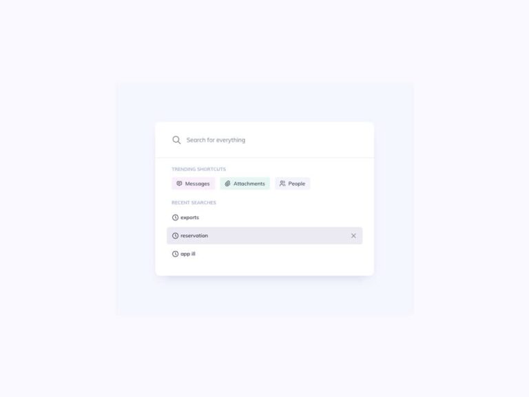 Free Tag Search UI for Sketch