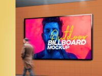 Free Outdoor Billboard PSD Mockup