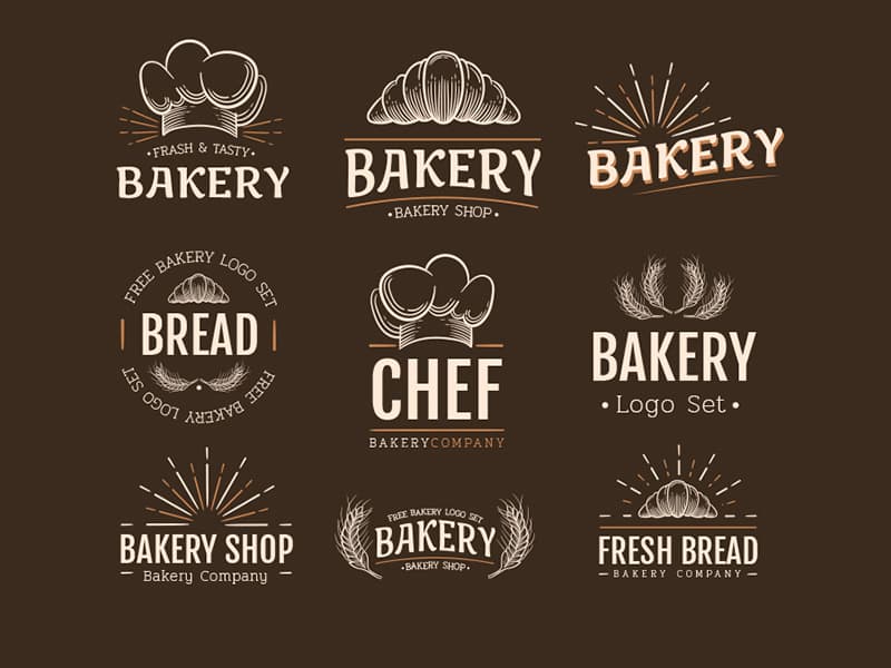 Download Free Bakery Brand Logos Free Business Logos Freebiefy