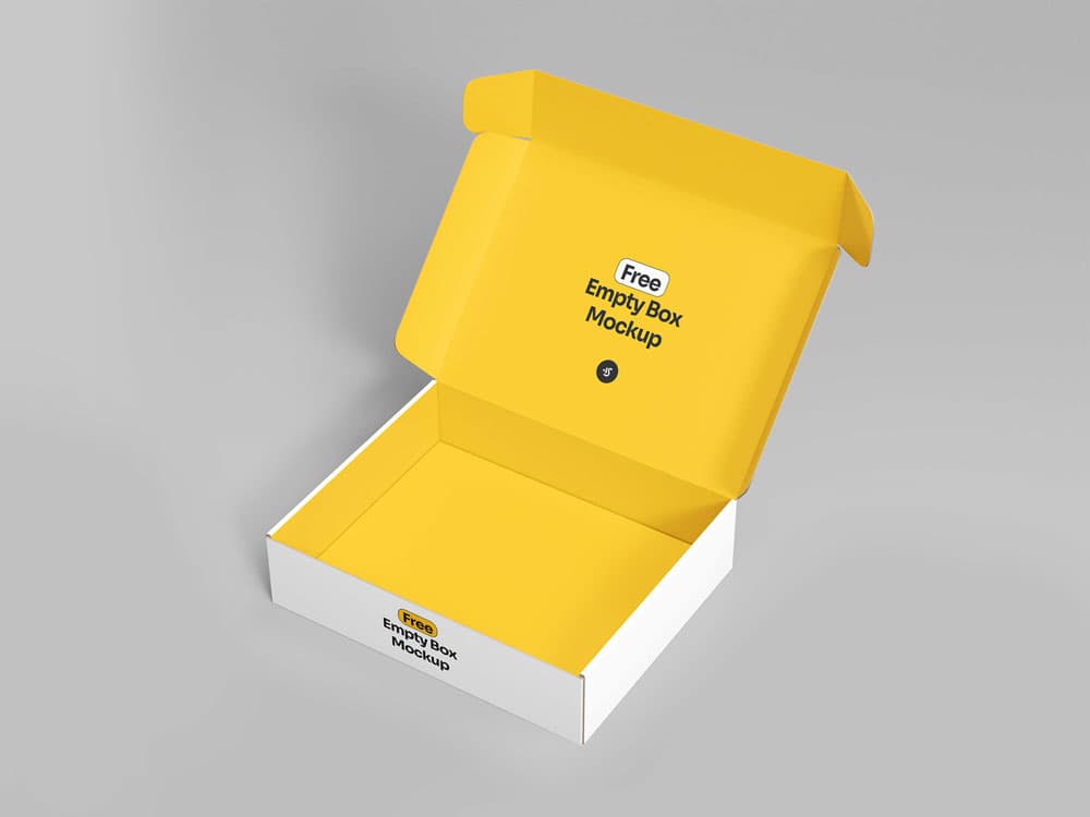 Download Free Empty Box Mockup | Free PSD Mockups to Download ...
