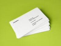 Free PSD Business Card Mockup