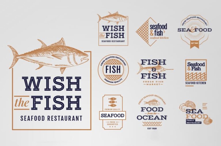 Free Seafood Restaurant Logos