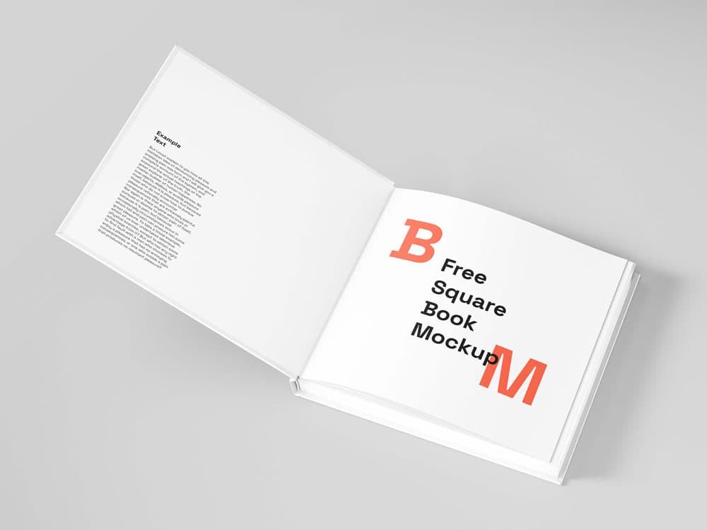 Download Free Square Book Mockup to Download | Free PSD Mockups ...