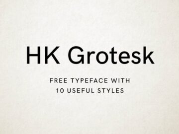 HK Grotesk Free Font