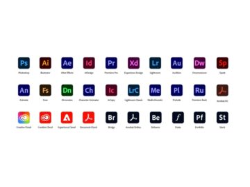 Free Adobe Products Icons