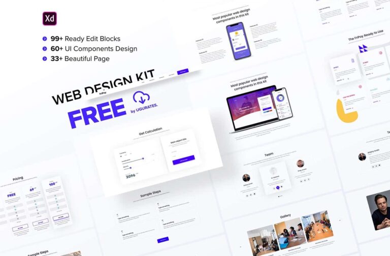 Free Web Design Components Kit
