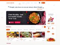 Kuk Fresh - Free Food Delivery Finder Template