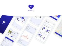 Mobile Medical App UI Kit Freebie