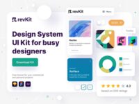 RevKit - Free Design System UI Kit