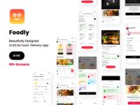 Foodly Free Food Delivery App UI Kit