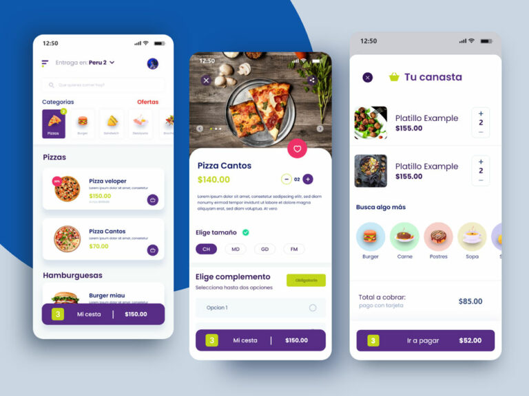 Free Delivery App Ui Kit