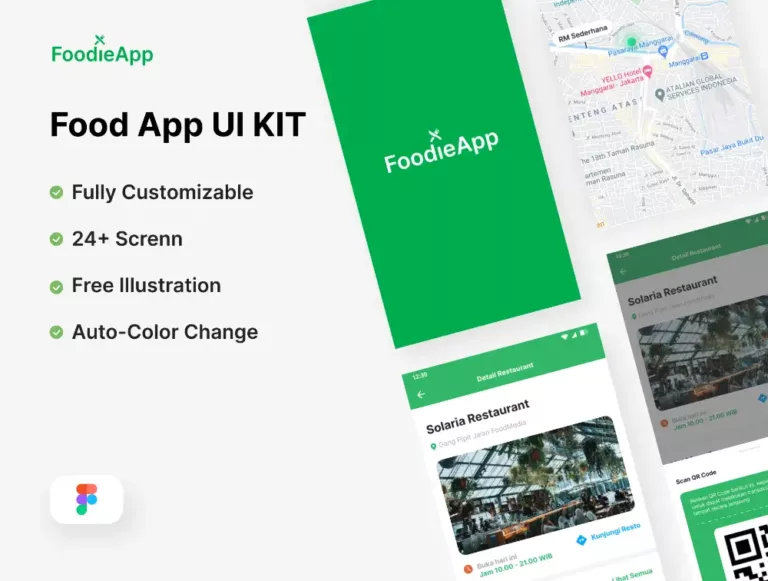Free Foodie App Ui Kit