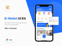 Free Mobile Wallet App UI Kit for Figma