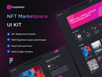 Free NFT Crypto Marketplace UI Kit