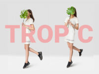 Free Tropic Women's Dress PSD Mockup