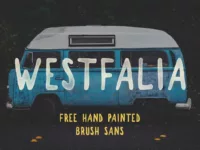Westfalia Free Font