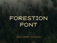 Forestion - Free Display Font