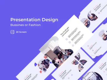 Free Business and Fashion Presentation Design