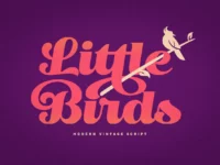 Little Bird - Free Vintage Script Font