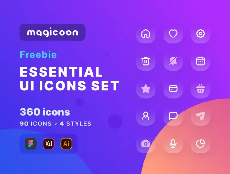 Magicoon - Free Modern Icon Library