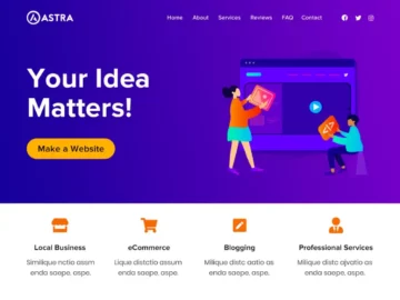 Astra - Free Business WordPress Theme