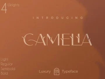 Camelia Sans - Free Unique Typeface