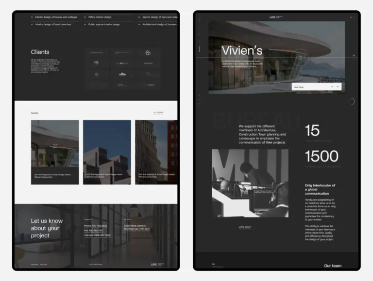 Free Architect Website Template