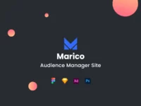 Free Audience Manager Web UI Kit