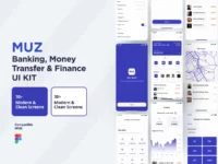 Free Banking & Finance App UI Kit