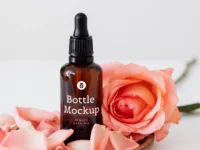 Free Beauty Bottle PSD Mockups