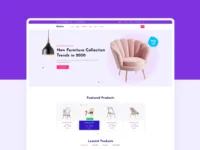 Free E-Commerce Website UI Template