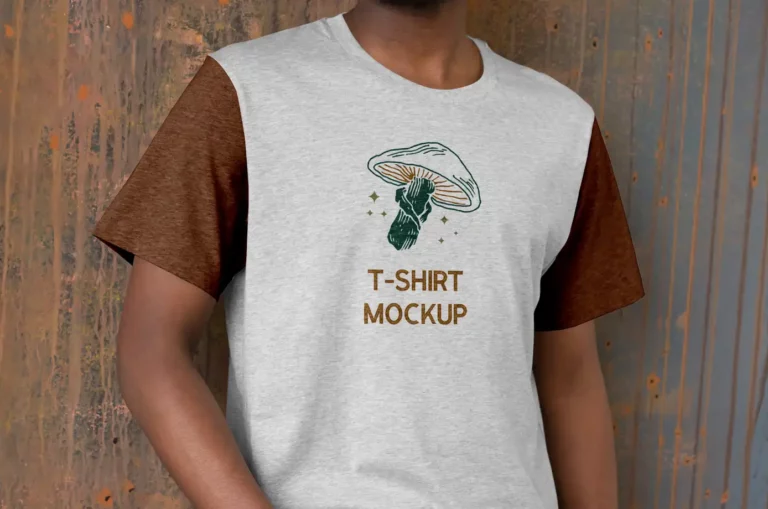 Free Front T-Shirt Mockup