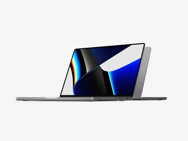 Free MacBook Pro 16 Inch PSD Mockup